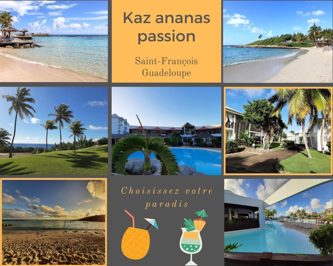 F3 _ Kaz Ananas Passion Au Manganao Apartment Saint-Francois  Exterior photo