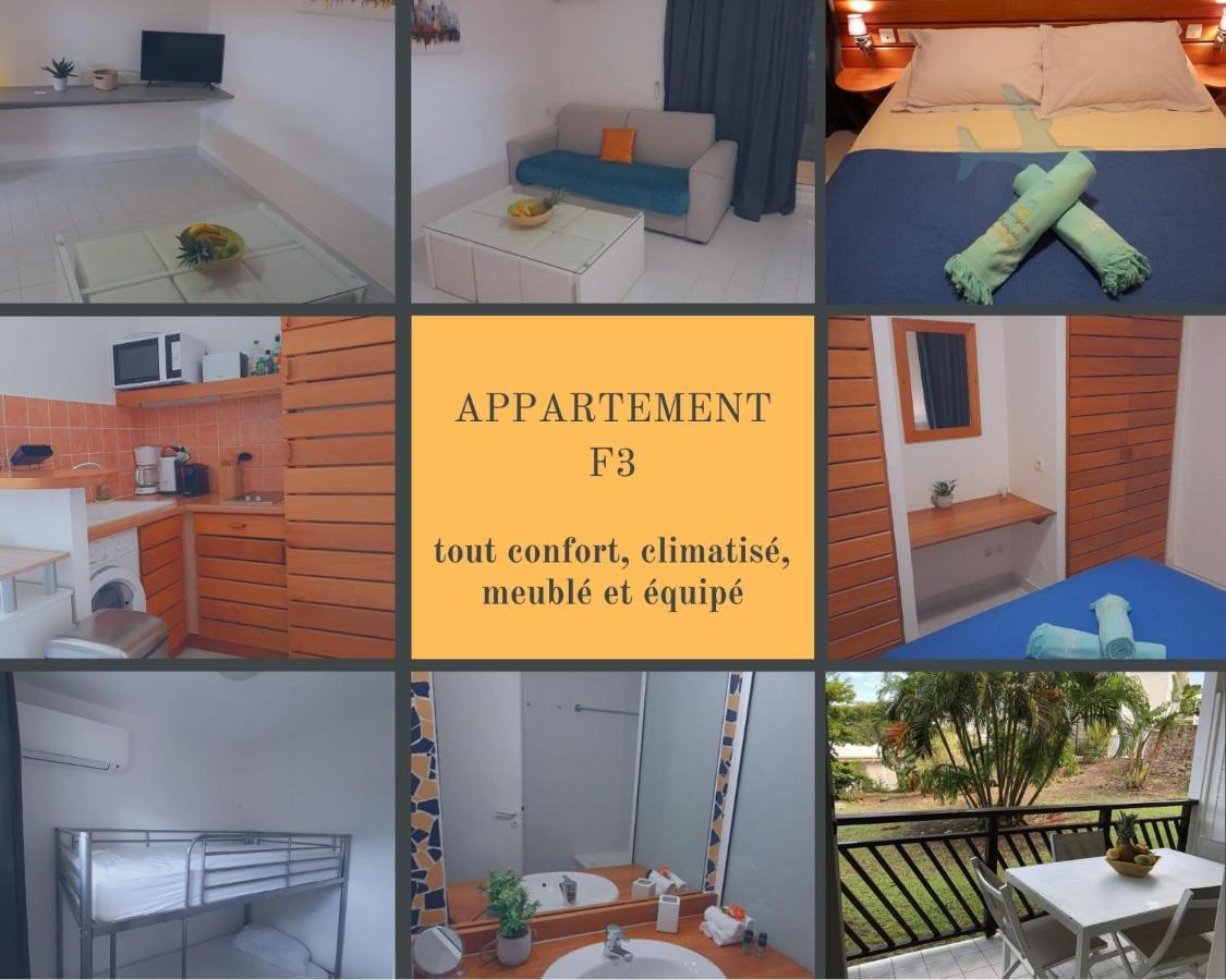 F3 _ Kaz Ananas Passion Au Manganao Apartment Saint-Francois  Exterior photo